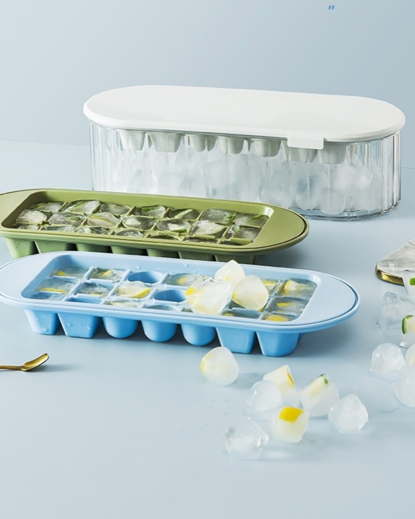 Eiswürfel Maker mit transparenter Box